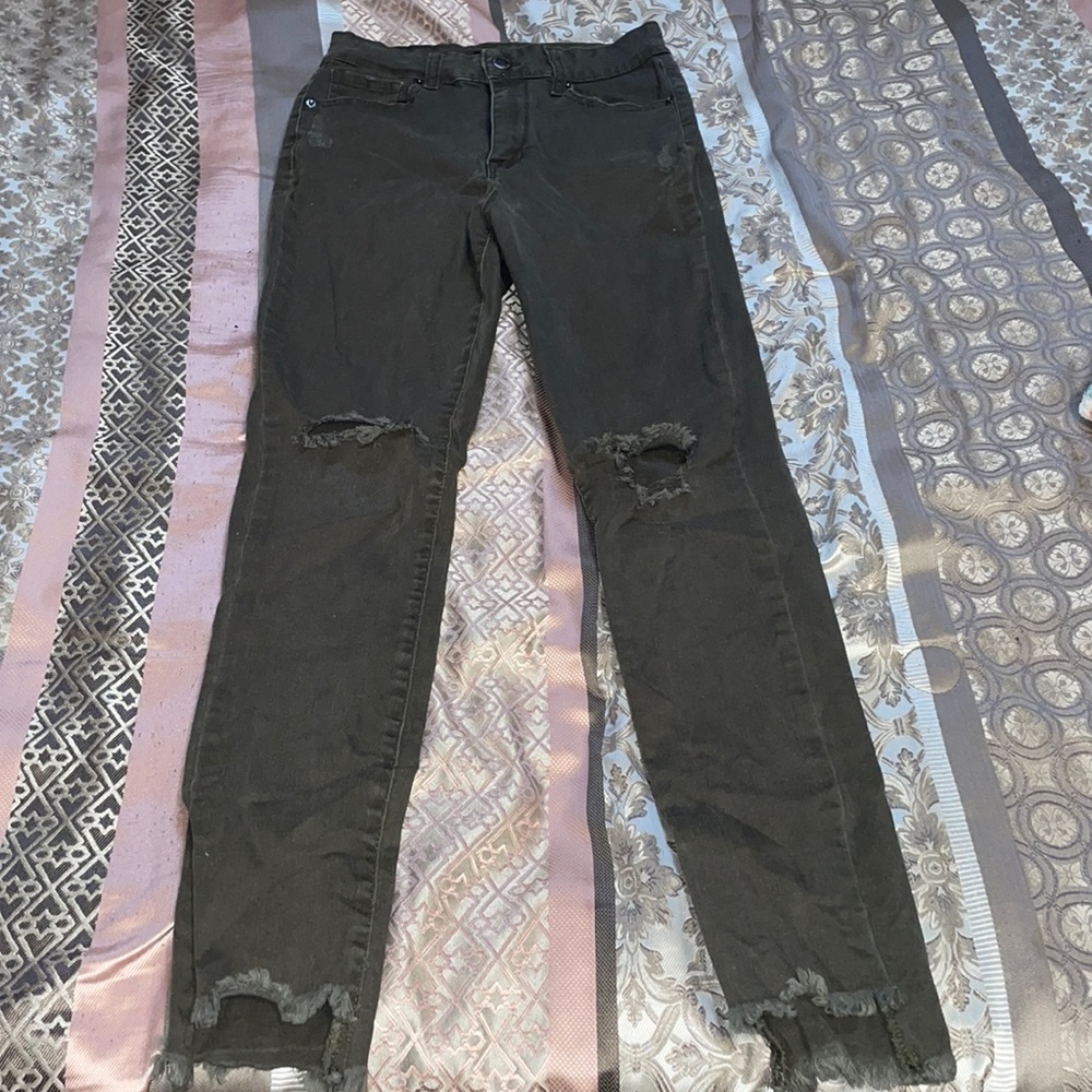 High waisted jeggings